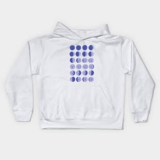 Moon cycle Kids Hoodie